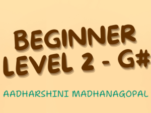BEGINNER LEVEL 1 - G# (1)