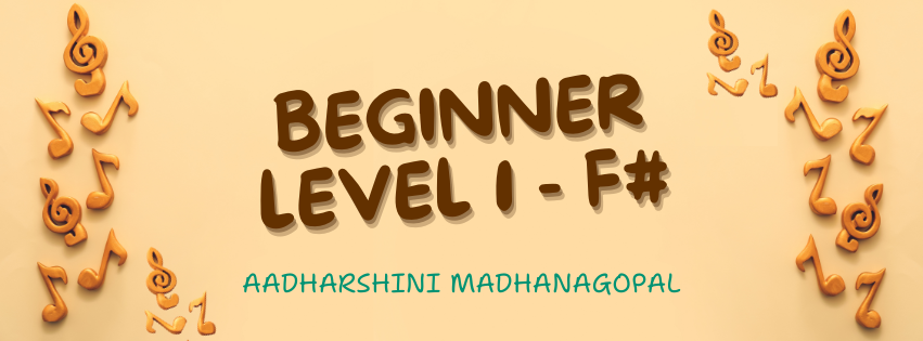 BEGINNER LEVEL 1 - G# (28)