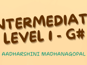 BEGINNER LEVEL 1 - G# (35)